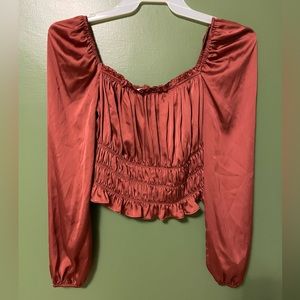 bar III - Fancy!  Crop top!